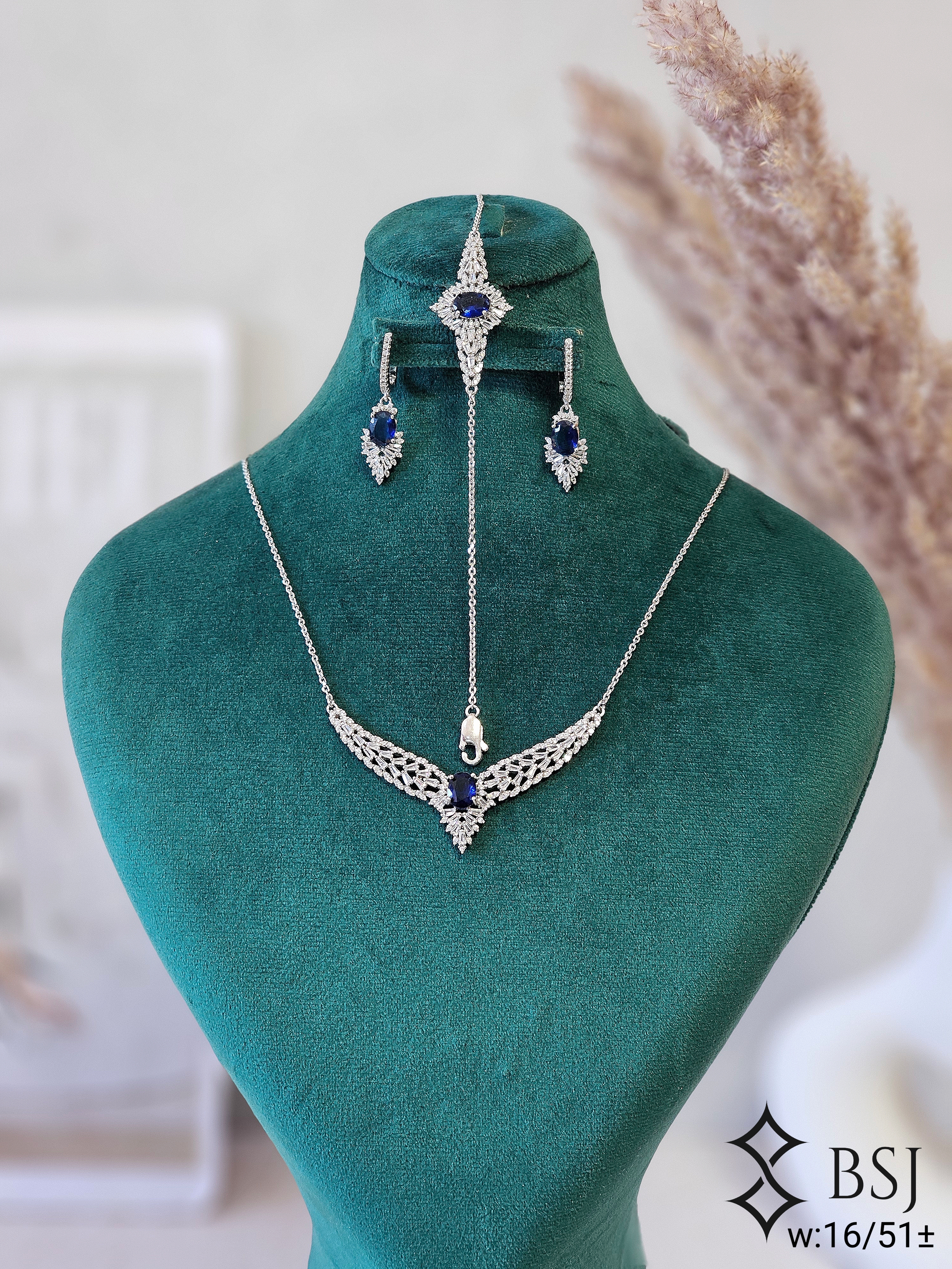 سرویس نقره GT117 با نگین برلیان؛ درخشندگی لوکس با طراحی مدرن و کیفیت مشابه طلا