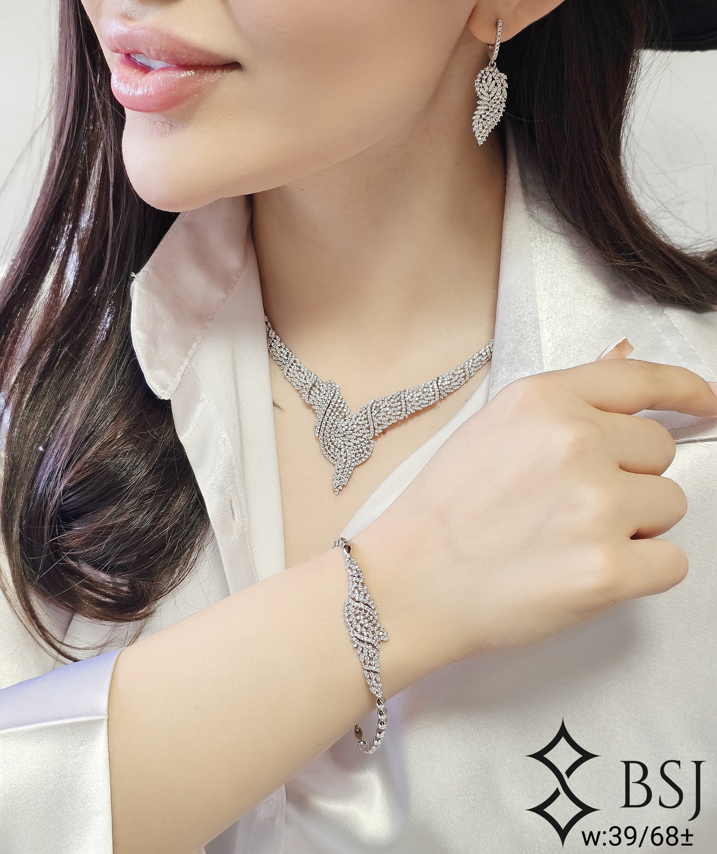 خرید سرویس نقره GT175 | طراحی زیبا و مناسب عروس | قیمت مناسب | کپی طلا | نقره 925 اصل
